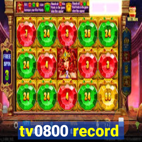 tv0800 record